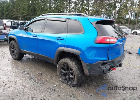 2018 Jeep Cherokee Trailhawk 4X4 из США, поврежденный, VIN 1C4PJMBX0JD569924